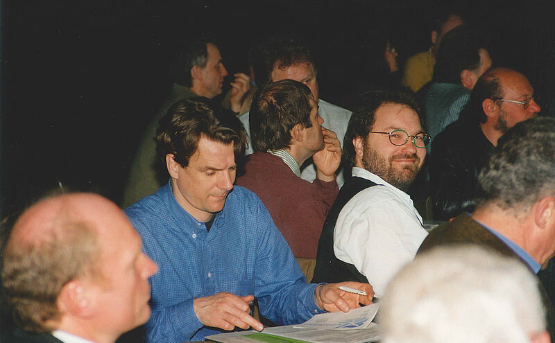 Cralo Reeker auf der Mitglieder Versammlung 1999