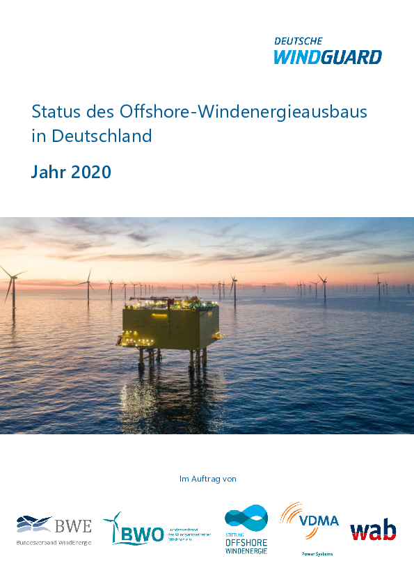 Factsheet: Windenergieausbau auf See 2020