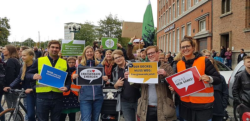 BWE SH beim globalen Klimastreik in Kiel