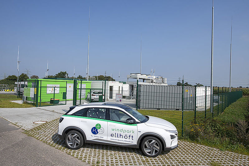 Elektrolyseur in Haurup in Nordfriesland, © BWE/Tim Riediger, nordpool