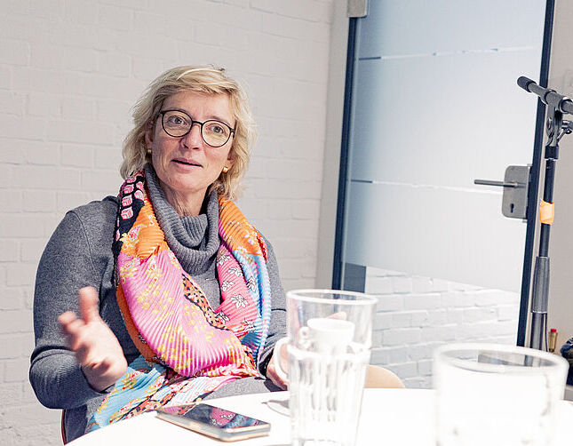 Podcastaufnahme von WindTalks