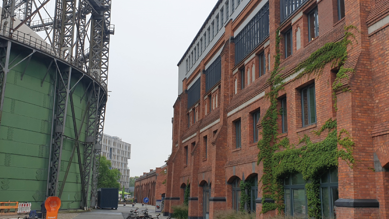 Gebäude des BWE auf dem EUREF-Campus