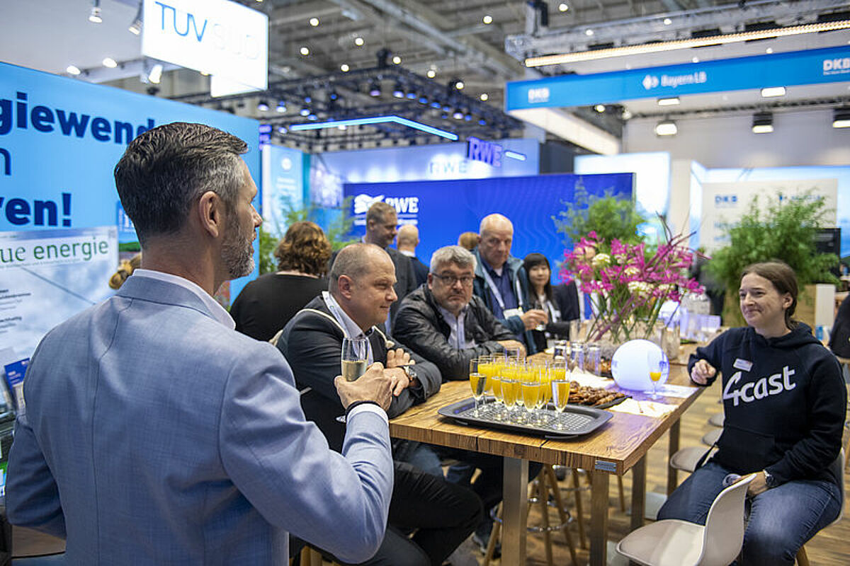 Neumitgliederempfang auf der WindEnergy 2024
