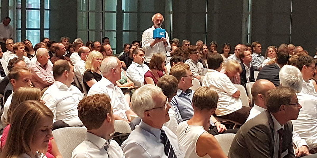 Publikumsinteraktion beim Jubiläums-Windbranchentag Baden-Württemberg, © BWE/KS
