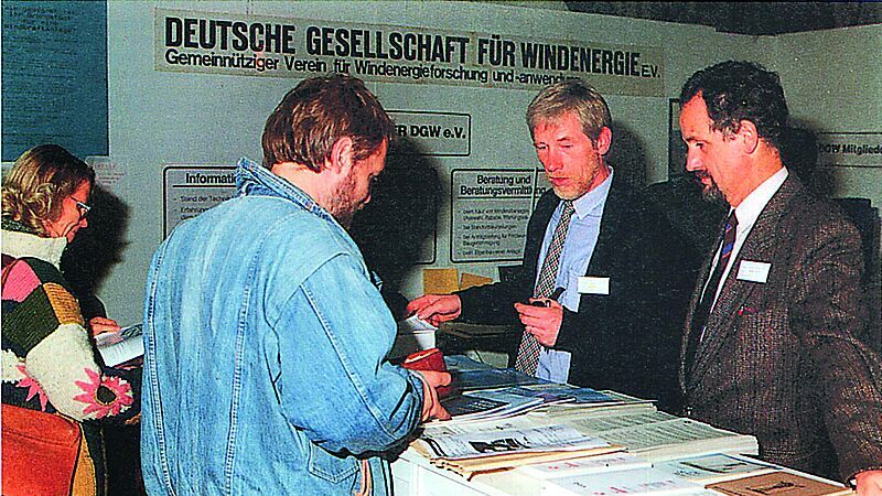 Der DGW auf der Messe Husum 1989
