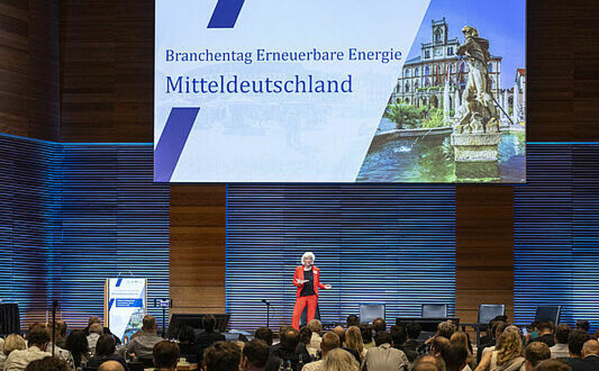 Branchentag Erneuerbare Energien Mitteldeutschland am 18.06.24 in Weimar