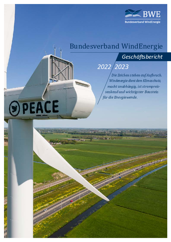 BWE-Geschäftsbericht 2022/2023