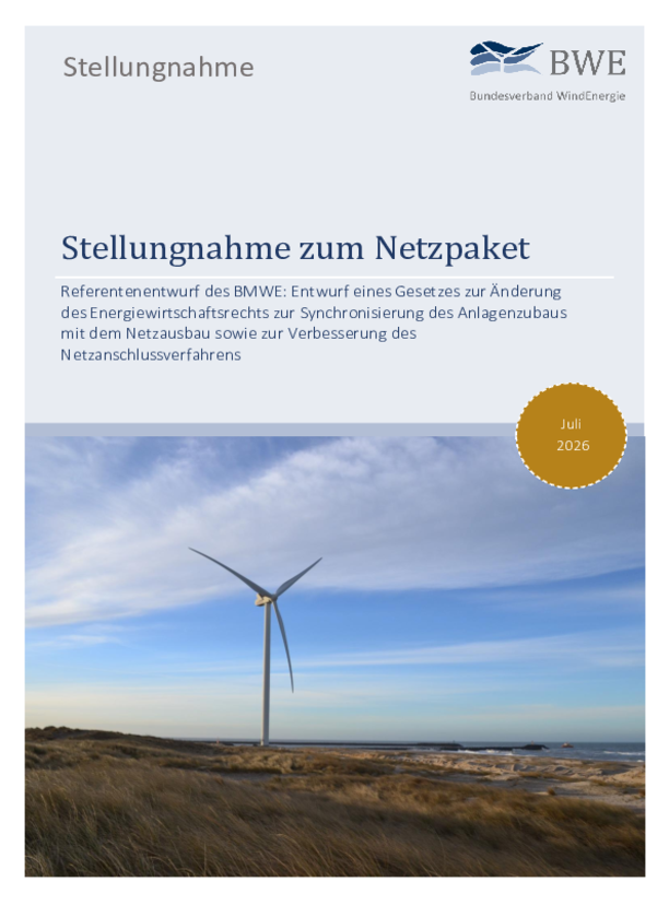 Stellungnahme zum Netzpaket