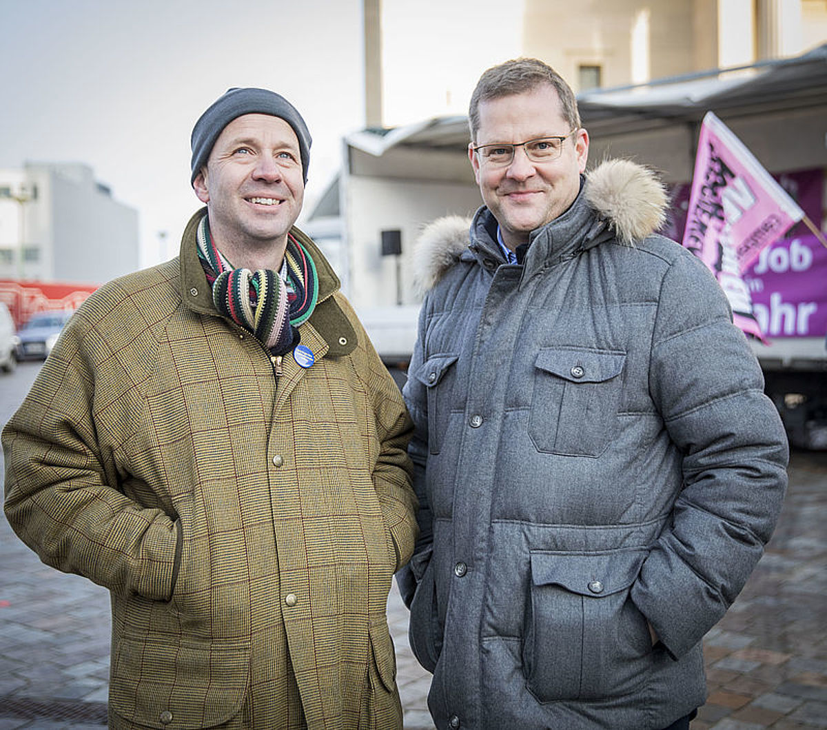 Jan Hinrich Glahr und Michael Raschemann