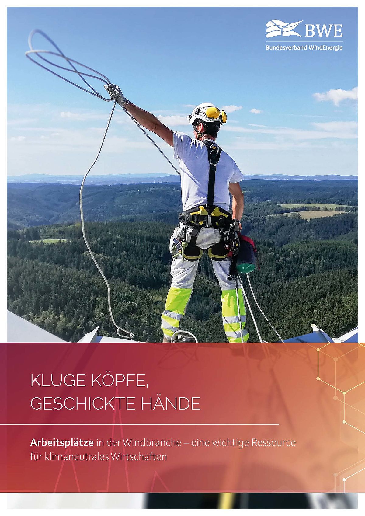 BWE-Arbeitsplatzbroschüre "Kluge Köpfe, geschickte Hände"