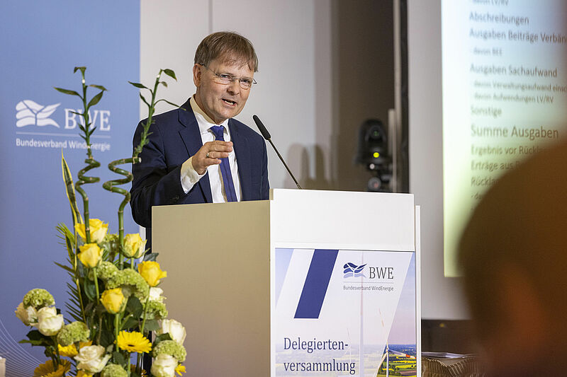 Wolfram Axthelm moderiert die Delegiertenversammlung Wolfram Axthelm moderiert die Delegiertenversammlung