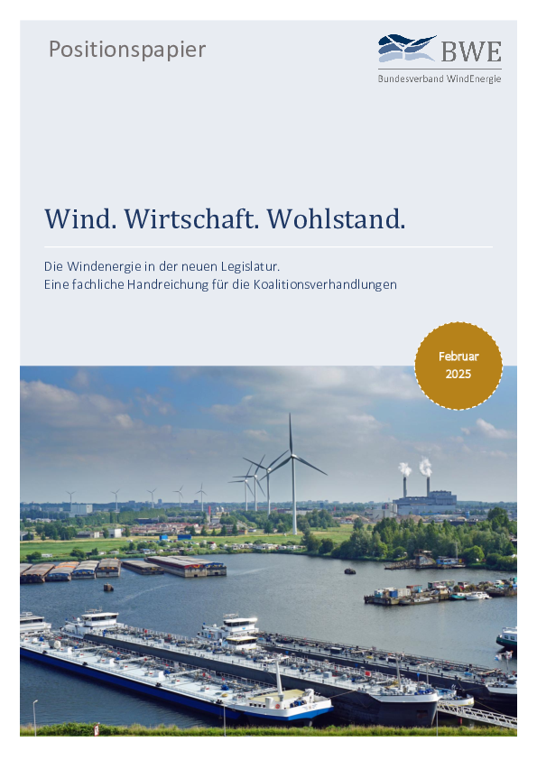 Wind. Wirtschaft. Wohlstand.