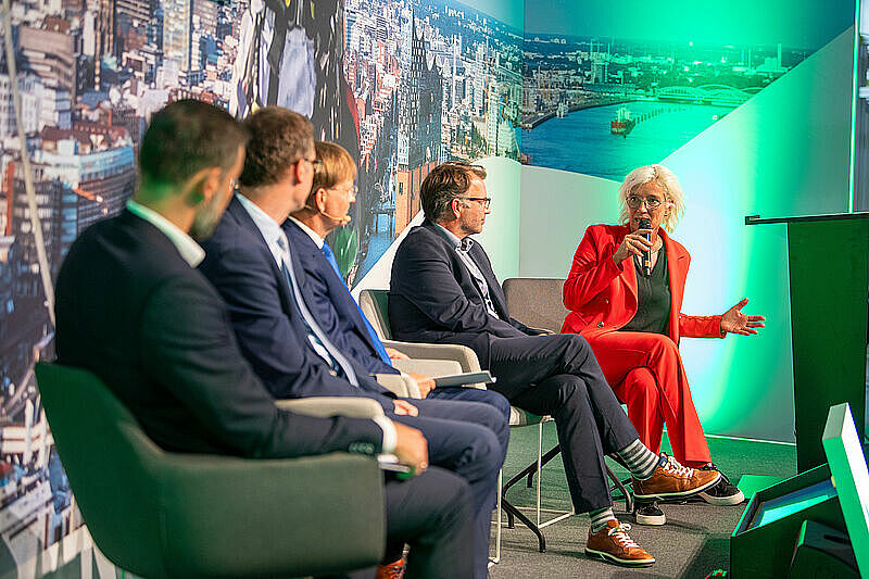 Panel auf Energy Transition Stage Panel auf Energy Transition Stage