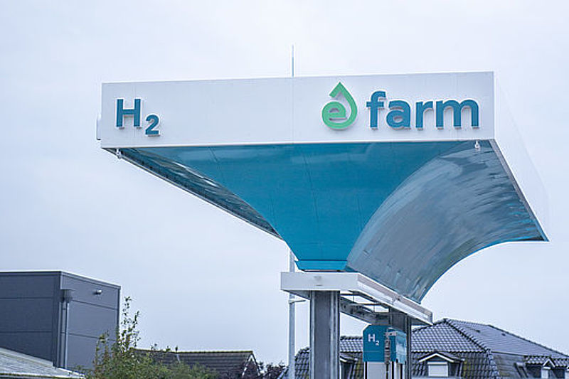 Wasserstofftankstelle in Husum, © BWE/Kira Kutscher Wasserstofftankstelle in Husum, © BWE/Kira Kutscher