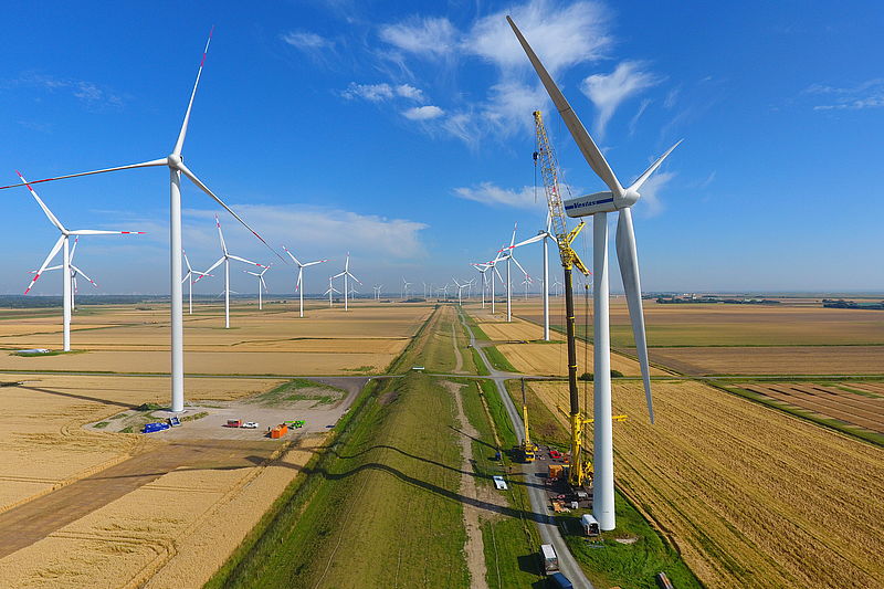 Repoweringprojekt in Nordfriesland, © Dirkshof Repoweringprojekt in Nordfriesland, © Dirkshof