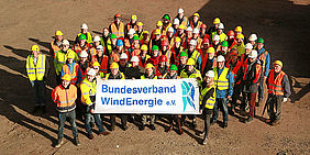 Gruppenbild während Exkursion der BWE-Landesverbandsversammlung Baden-Württemberg, © BWE/Monika Sanwald