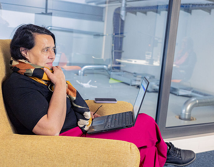 Podcastaufnahme von WindTalks