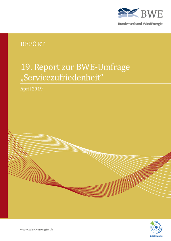 BWE-Serviceumfrage 2019 (04/2019)