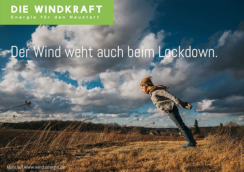 Der Wind weht auch bei Lockdown