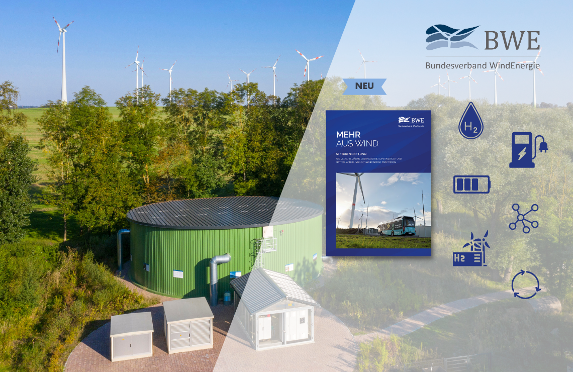 Mehr aus Wind - Die BWE-Sektorenkopplungsbroschüre