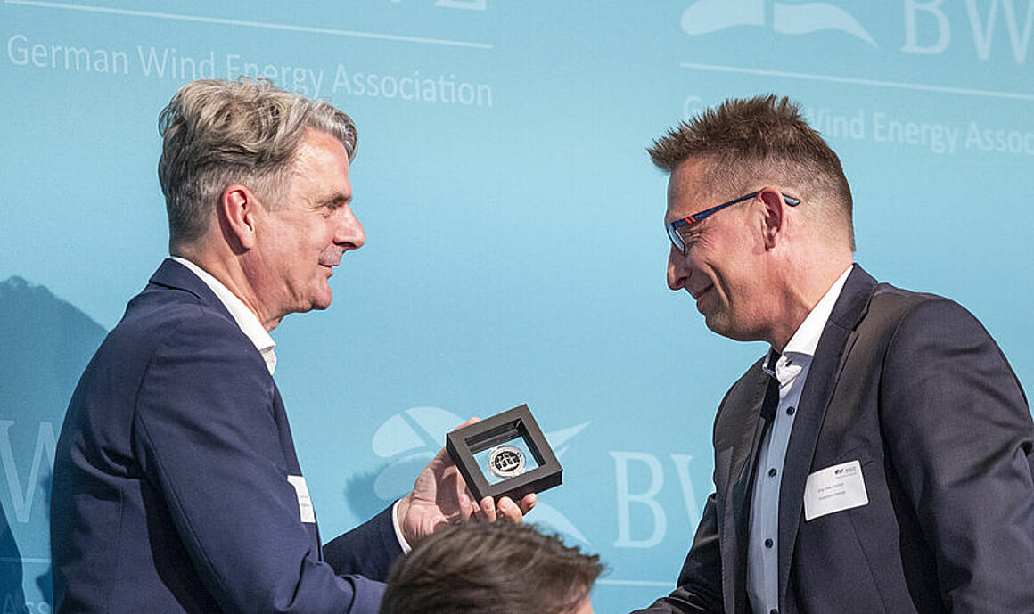 Verleihung der Ehrenmedaille für Andreas Jesse