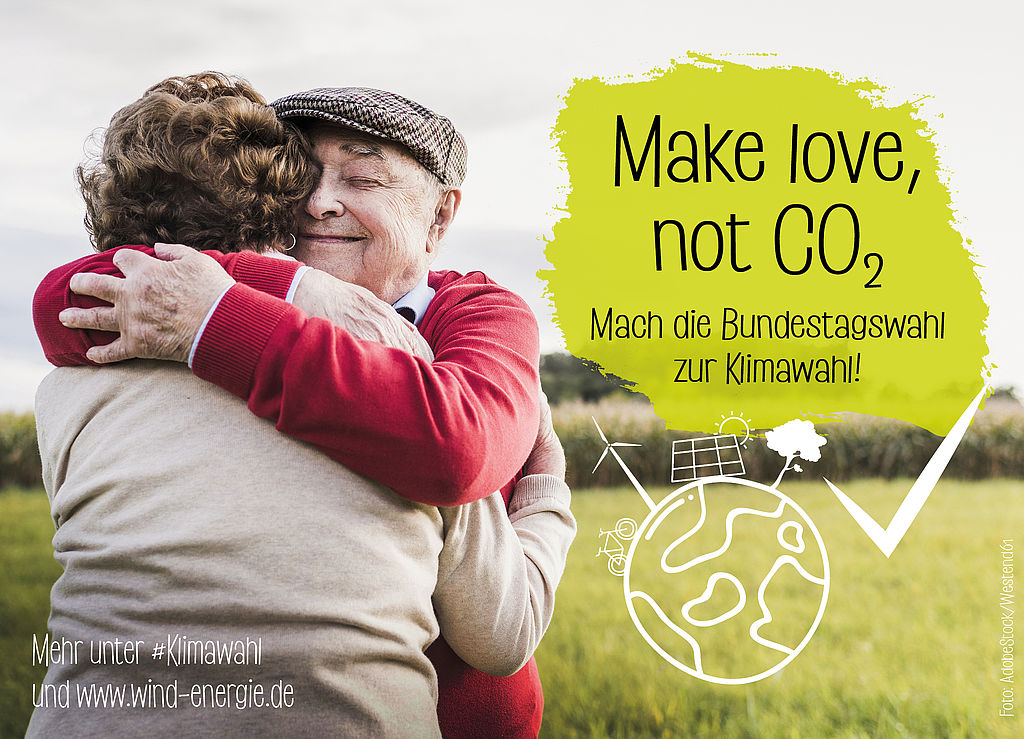 Motiv "Make love not CO2"